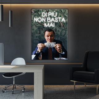 Quadro in forex e led "The Wolf of Wall Street"