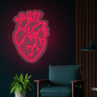 Led Personalizzato Cuore Realistico cm 31,5x42,5