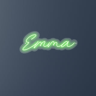 Scritta a Led Personalizzata Nome Emma cm 60 x 23