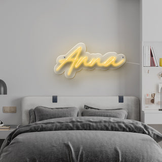 Escritura Led Personalizada Nombre Ana 46 x 23 cm