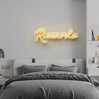 Scritta a Led Personalizzata Nome Riccardo cm 55 x 20