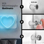 Kit Distanziale Satinato da 2,5 cm (4pz)