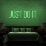 Scritta a Led Personalizzata Frasi Personalizzate "Just do it" cm 100 x 30 - immagine 8
