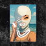 Quadro in Plexiglass e Led Bad Girl