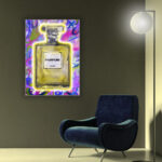 Quadro in Plexiglass e Led Chanel Art - immagine 2