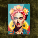 Quadro in Plexiglass e Led Frida Flowers
