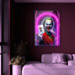 Quadro in Plexiglass e Led Joker - immagine 2