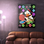 Quadro in Plexiglass e Led Paperone Vui**n - immagine 2