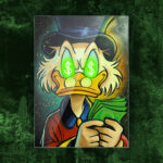 Quadro in Plexiglass e Led Zio Paperone