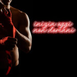 Scritta a Led Personalizzata Frasi Motivazionali "inizia oggi, non domani" cm 110 x 45 - immagine 2