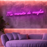 Scritta a Led Personalizzata Virals "Tedua & Annalisa - Beatrice" - immagine 2