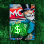 Quadro in forex e Led "Monopoly"