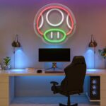 Scritta a Led Personalizzata Fungo cm 47 x 46 - immagine 2