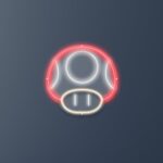 Scritta a Led Personalizzata Fungo cm 47 x 46