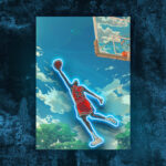 Quadro in forex e Led "Jordan Jump"