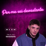 Scritta a Led Personalizzata Virals "Olly & JVLI - Devastante"