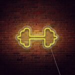 Scritta a Led Personalizzata Bilanciere cm 69 x 37