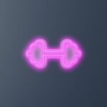 Scritta a Led Personalizzata Bilanciere cm 69 x 37 - immagine 4