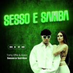 Scritta a Led Personalizzata Virals "Tony Effe e Gaia Sesso e Samba"