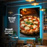 Quadro Led Personalizzato per Attività - immagine 2